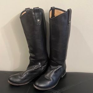 Frye Melissa Button Inside Zip Talk Boots